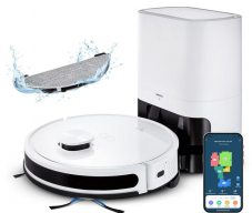 Daydeal - Medion Saugroboter X20 mit Absaugstation - Saugroboter mit Wischfunktion