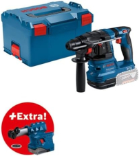 Bosch Professional 18V System Akku-Bohrhammer GBH 18V-22 + GDE 18V-12 bei Amazon