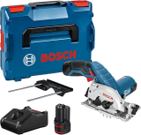 Bosch Professional Akku-Kreissäge GKS 12V-26 (2 x 3 Ah Akku, Schnellladegerät GAL 12V-40) bei Amazon