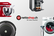 CHF 20.- Rabatt ab einem Mindestbestellwert von CHF 200.- bei Nettoshop