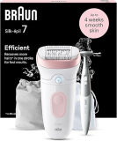 Braun Silk-épil 7, Epilierer Damen Weiss, Rosa bei Amazon zum neuen Bestpreis!