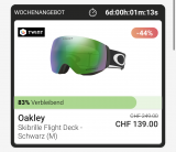 Oakley Flight Deck (M) für nur 139.90 CHF in Twint