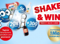 Supercard Prämienshop Shake & Win +300 / +500 Extra-Superpunkte auf deine Bestellung ab 2000 Superpunkte