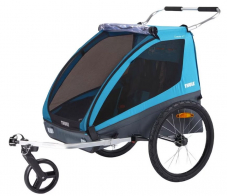 Brack - Veloanhänger Coaster XT Fahrradanhänger- und Buggy-Set