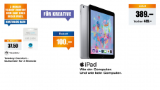 Apple iPad Education WiFi 128 GB + 3 Monate Teleboy Comfort