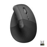 LOGITECH Lift Ergonomic Vertical Mouse, Graphit – Ideal für kleine bis mittelgrosse Hände
