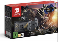 Nintendo Switch Monster Hunter Rise Edition inkl. Download-Code für die Vollversion u. Deluxe-Kit-DLC-Paket