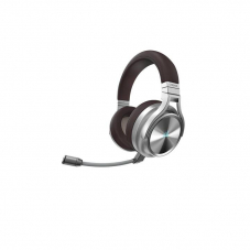 CORSAIR Virtuoso Wireless Headset, Silber / Braun