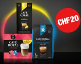Nur heute: CHF 20.- geschenkt bei Café Royal (MBW CHF 59.-)