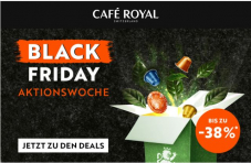 Café Royal: 38 % Rabatt auf Nespresso Kapseln &  28 % auf kompatible Pads für Nespresso Professional (kombinierbar mit dem 8 Franken Rabatt ab CHF 40.-)