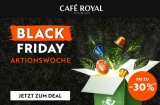 Café Royal: 30 % Rabatt auf Nespresso®-kompatible Kapseln, Bohnen und Zubehör sowie 22 %* auf kompatible Pads für Nespresso Professional (kombinierbar mit dem 8 Franken Rabatt ab CHF 40.-)