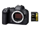 Canon Fotokamera EOS R6 Mark II Body 256 GB Lexar SD