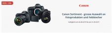 10% auf Canon Fotoprodukte bei Microspot