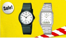 20% Rabatt auf CASIO Uhren bei Interdiscount