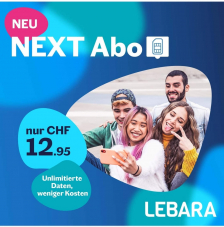 Lebara Mobile - Ohne Limit streamen, zocken, swipenIn der CH für nur 12.95/Monat FÜR IMMER online bleiben.