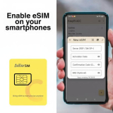 Chillaxsim Physischer eSIM Adapter: Unbegrenzte Downloads, Nano/Micro/Standard