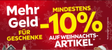 Mindestens 10 % Rabatt auf Weihnachtsartikel bei LIPO
