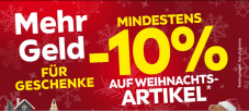 Mindestens 10 % Rabatt auf Weihnachtsartikel bei LIPO