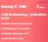 MTEL Sweazy S (CH unlimitierte Anrufe, 300 GB 5G + 3 GB Roaming EU/UK/NOR) + gratis Aktivierung
