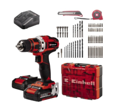 EINHELL TE-CD 18/40 Li +69 (2×2.0Ah) Akku-Bohrschrauber-Set bei Jumbo zum neuen Bestpreis