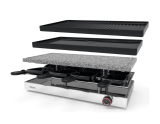 Koenig B02244 Raclette-Grill Elegance mit 2 austauschbaren Platten für 8 Personen nur heute bei nettoshop