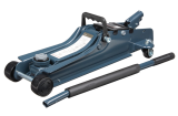 Kraftwerk Rangierwagenheber flach (2 t, hydraulisch, 85–381 mm Hubhöhe) bei Jumbo in Aktion