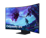 SAMSUNG Odyssey Ark 2nd Gen (55″, VA-Panel, 600 nits, 4K @ 165 Hz) mit Cockpit-Modus + Monitor Slim Fit Cam