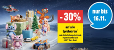 30% auf Spielwaren bei Jumbo und Coop City, diverse Lego-Sets in Aktion, nur bis am 16.11.