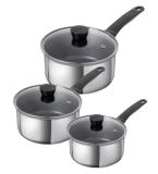 Kuhn-Rikon-Gutscheincode: 15 %, z.B. CLASSIC Stielkasserollen-Set (Ø 16, 18, 20 cm) + Küchenhelfer-Set, 6 Stk.