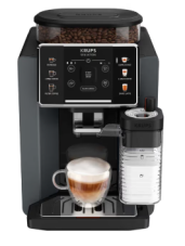 Krups Sensation EA9129, Kaffeevollautomat in der Farbe Schwarz inkl. Milchbehälter bei Fust in Aktion