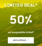LIMITED DEALS bei Ochsner Sport mit 50 % auf ausgewählte Artikel, z. B. Oakley Sutro Sportbrille