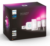 Philips Hue White & Color Ambiance E27 2er Starter Set 1100 lm + Dimmer + Hue-Bridge bei Jumbo zum Bestpreis