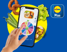 Lidl Plus App Roulette-Rad mit Sofortpreisen, bis am 20.8.
