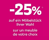 25 % auf ein Möbelstück bei mömax, Polsterbett Marija ca. 180×200 cm inkl. Lieferung