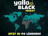Yallo Black (CH alles unlimitiert, bis zu 2 Gbit/s, unlimitiertes Roaming in EU/USA/CA & TUR + 5 GB in 49 Ländern)