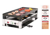 Solis 5 in 1 Table Grill für 8 (Raclette & Pizzagrill) mit Unterhitze & Kaltzone, Kassensturz-Testsieger, in Aktion bei Fust