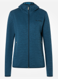 Vaude Damen Rezzalo Hoodie II Jacke in den Farben Dunkelblau und Hellgrün bei Bergzeit