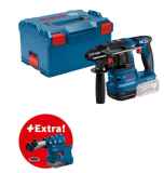 Bosch Professional 18V-Akku-Bohrhammer GBH 18V-22 inkl. GDE 18V-12 in L-BOXX bei Amazon