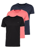 3er-Pack Replay Basic T-Shirts in diversen Farben bei Lounge by Zalando