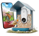 Für 24 Stunden: Smartes Vogelfutterhaus mit AI-Kamera Birdbuddy Pro Solar