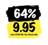 Coop Mobile Classic (Swisscom-Netz, 6 GB ohne Verfall in CH, lebenslanger Rabatt)