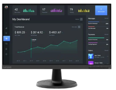 LENOVO Monitor D24-45 (23.8″, FHD, 75 Hz, 250 Nits) zum Toppreis bei MediaMarkt