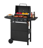 OHMEX Gasgrill OHM-BBQ-3525 (3 Brenner, 7.5 kW, 51.5 × 33.5 cm) inkl. Lieferung zum Piratenpreis bei Conforama