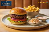 2-Gänge-Menü mit Angus-Burger für 2 Personen (Zürich) bei DeinDeal