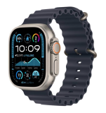 APPLE Watch Ultra 2 GPS + Cellular, 49 mm Titangehäuse, Natur mit Ocean Band, Marine zum neuen Bestpreis