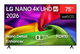 LG UHD LED Fernseher NU800B6 in diversen Zollgrössen mit 4K und Smart-TV, z.B. LG Electronics 75NU800B6LA
