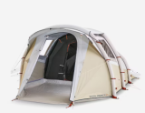 QUECHUA Aufblasbares Campingzelt Air Seconds 4.1 Fresh & Black (4 Personen)