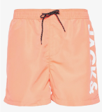 Jack & Jones ARUBA Badeshorts für Herren in Koralle bei Lounge by Zalando (S–XL)