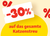 30% Rabattgutschein für Katzenstreu bei Fressnapf - nur noch heute