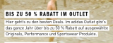 Bis zu 50 % Rabatt im Outlet bei adidas, z. B. adidas Court Super Schuh in Rot